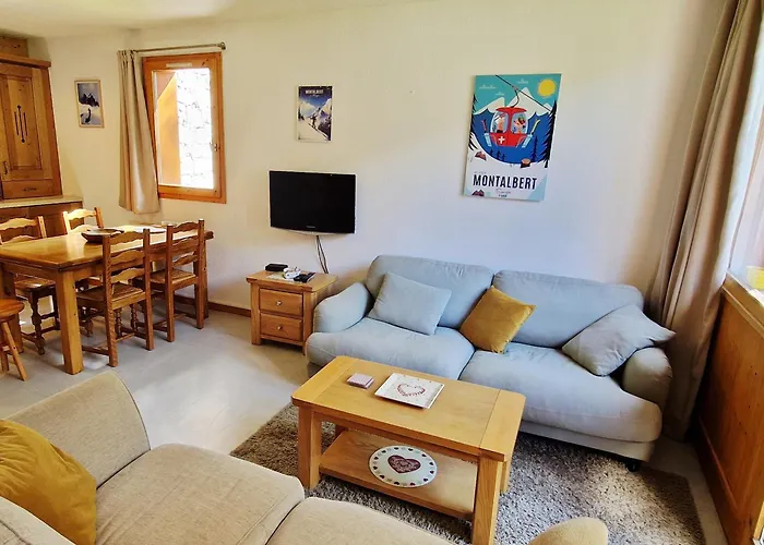 Apartment 3 Pieces, 6-8 Pers, Proche Des Pistes - Montalbert - Fr-1-755-42